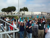 Future teachers on a field trip