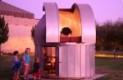 Fresno State's Campus Observatory,
behind the Downing Planetarium