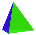 triangular pyramid