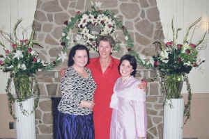 Nina with Goddaughters: Caroline (Left) and Jenifer (Right)