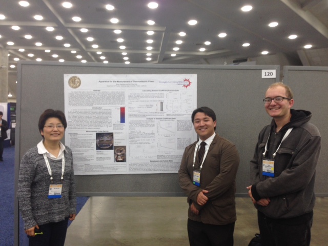 Poster presentation at 2016 APS March Meeting